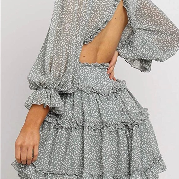 Tinx Ruffle Mini Dress - Picture 6 of 6